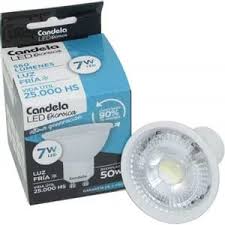 Lámpara Dicroica Led 7w GU10 Luz Fría Candela